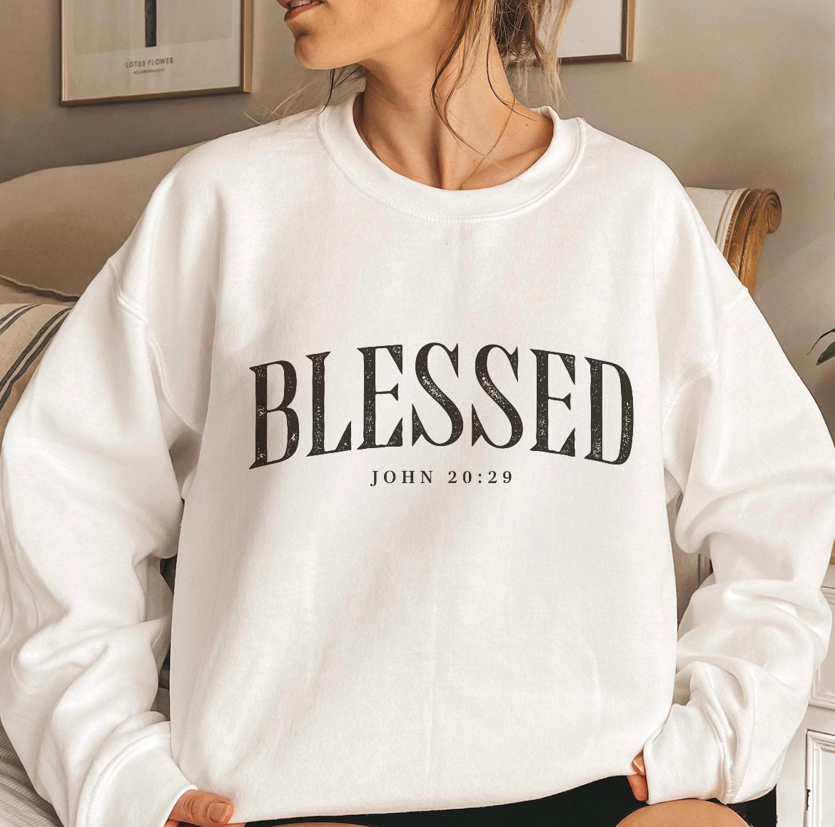 Blessed Printed T-Shirt/Crewneck