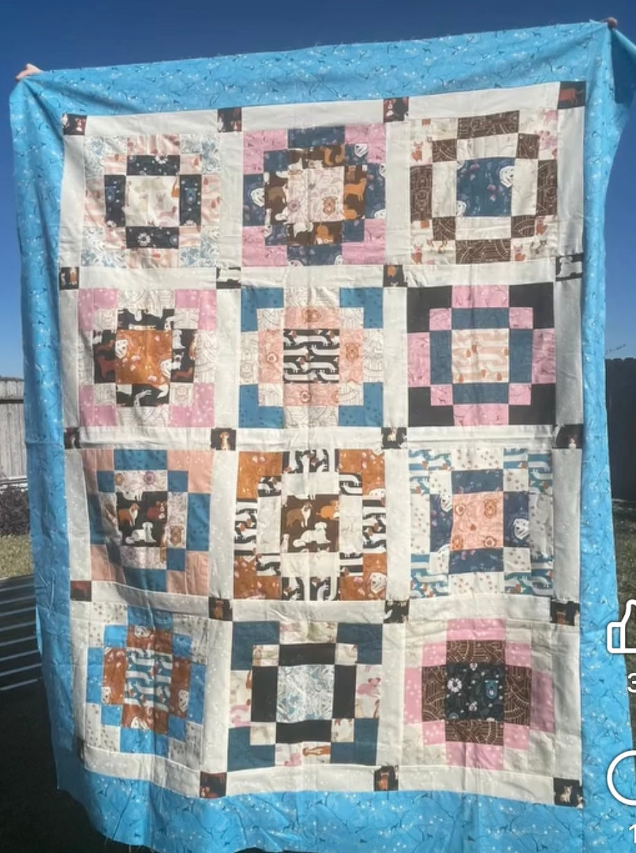 Custom Memory Quilt (made from clothes) Johnson Heirloom