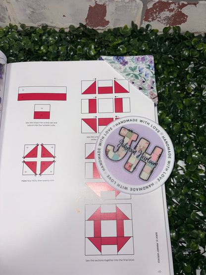 Handmade Fabric Bookmark | Corner Page Holder | Reader & Teacher Gift