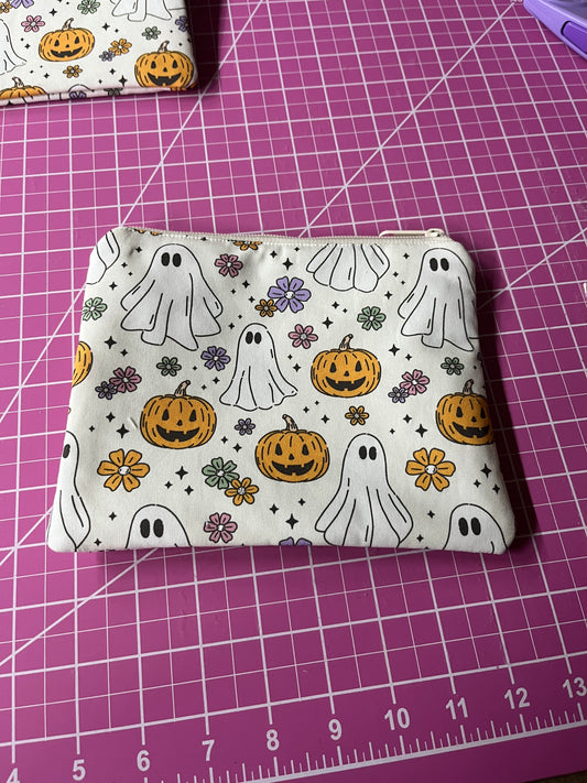Zipper pouch/ Makeup bag small