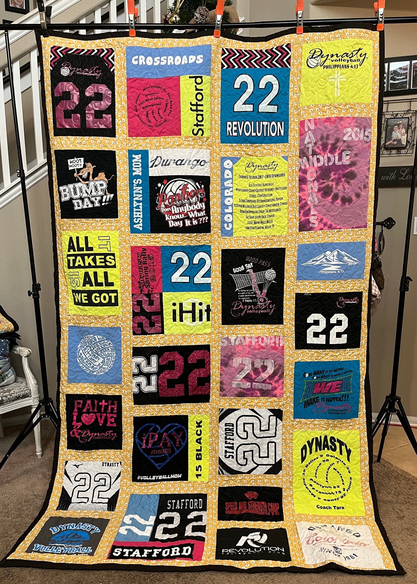 Memory Keepsake T-Shirt Quilt – Custom Handmade Blanket