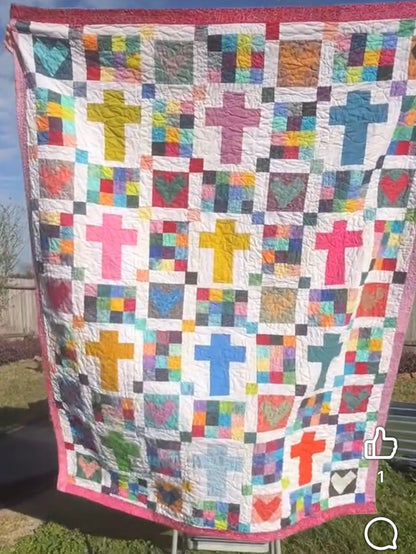 Custom Memory Quilt (made from clothes) Johnson Heirloom