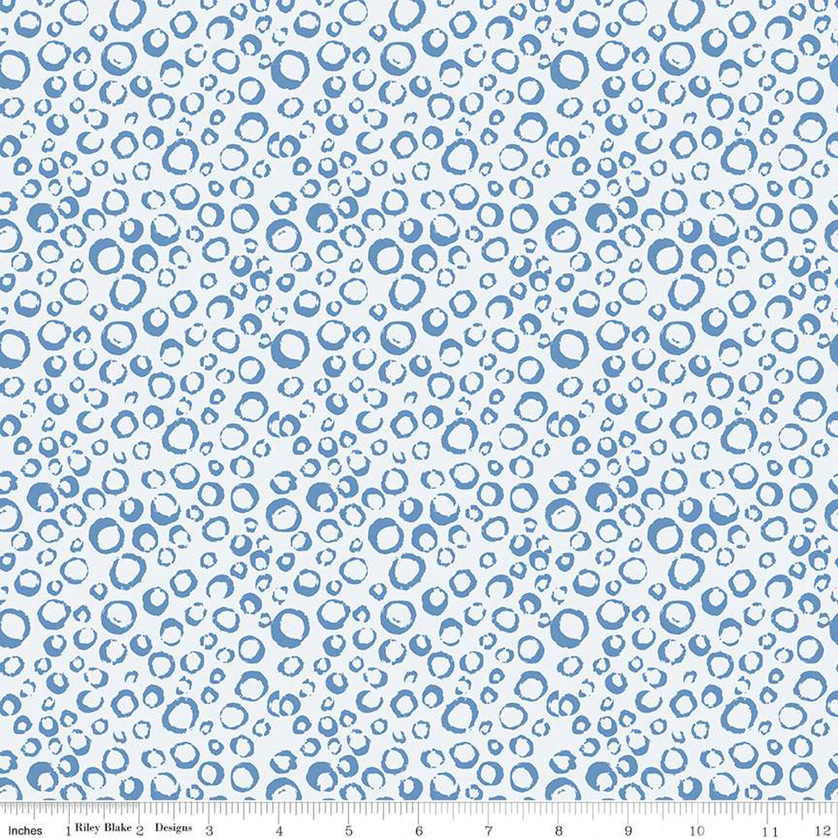 Ocean Oasis Bubbles Mist Fabric (QUARTER YARD increments) PRE-ORDER SHIPS 9/19