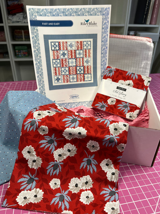 Old Glory PreCuts Quilt Box Stash Builder