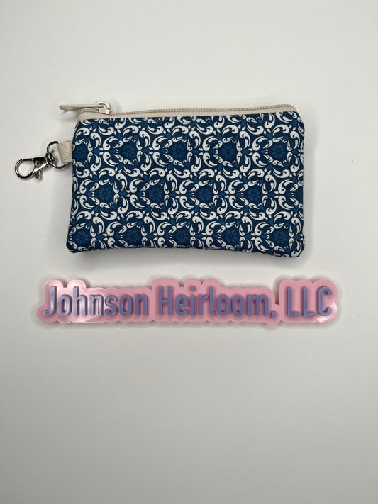 Coin Purse/Card Holder w/ Keyring