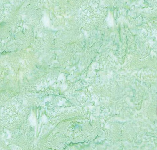Batiks Hand-Dyes Sage Fabric (QUARTER YARD increments)