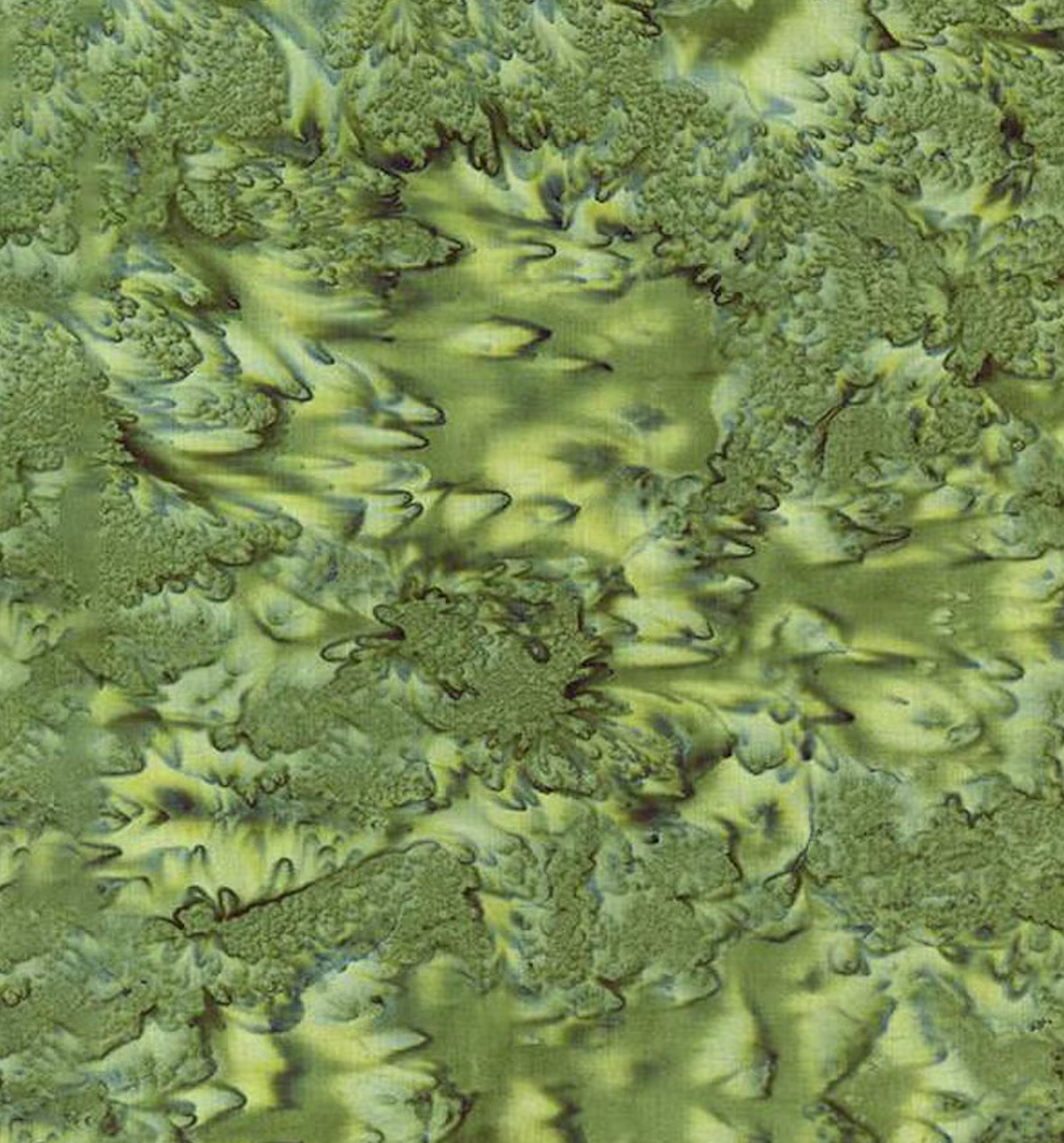 Batiks Hand-Dyes Thyme Fabric (QUARTER YARD increments)