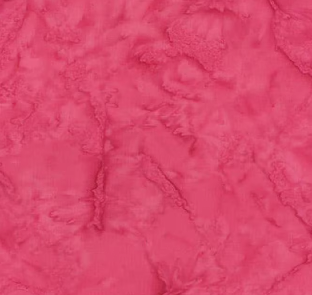 Batiks Hand-Dyes Watermelon Fabric (QUARTER YARD increments)