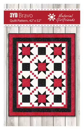 ✨ Bravo 3-Yard Quilt Kit – Pattern Included | Choose Your Fabric Collection ✨