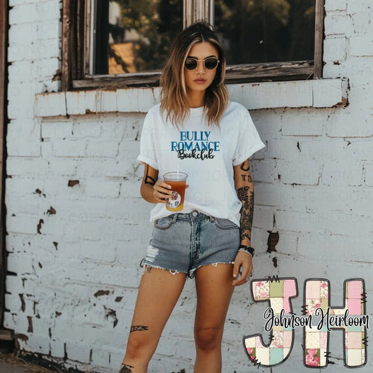 Bully Romance Bookclub embroidered T-Shirt/Crewneck Johnson Heirloom