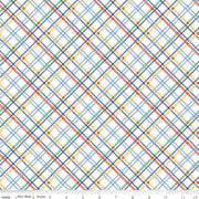 Always in Season Plaid Multi Fabric (QUARTER YARD increments)
