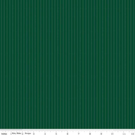 1/8" Tonal Stripe Christmas FABRIC (Quarter Yard increments)