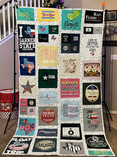 Memory Keepsake T-Shirt Quilt – Custom Handmade Blanket