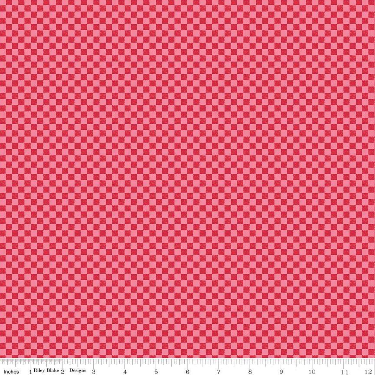 Check Please! 1/4" Tone-on-Tone Check Sweetheart FABRIC (Quarter Yard increments)