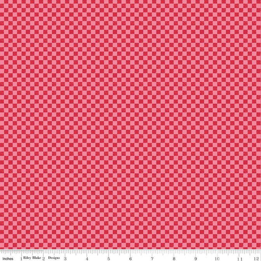 Check Please! 1/4" Tone-on-Tone Check Sweetheart FABRIC (Quarter Yard increments)