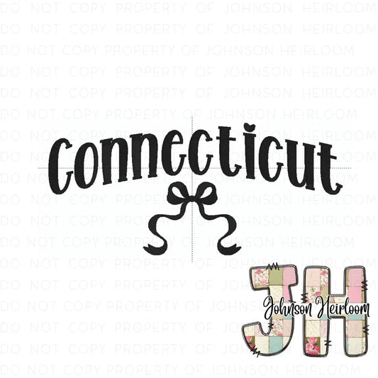 Croquette Bow Connecticut Machine Embroidery Digital Design Johnson Heirloom