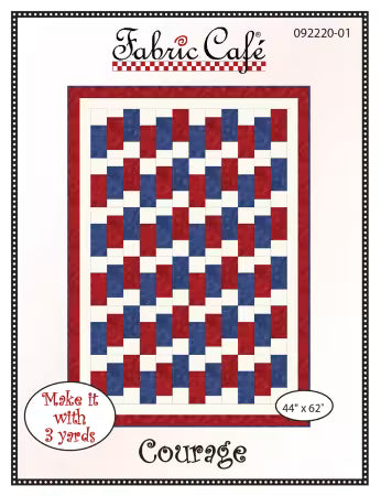 ✨  Courage 3-Yard Quilt Kit – Pattern Included | Choose Your Fabric Collection ✨
