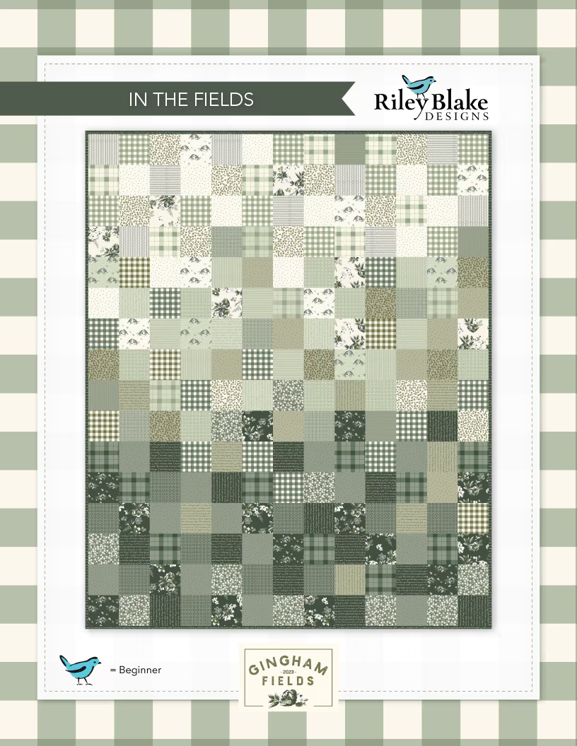 In the fields Quilt Gingham Fields Quilt Pattern