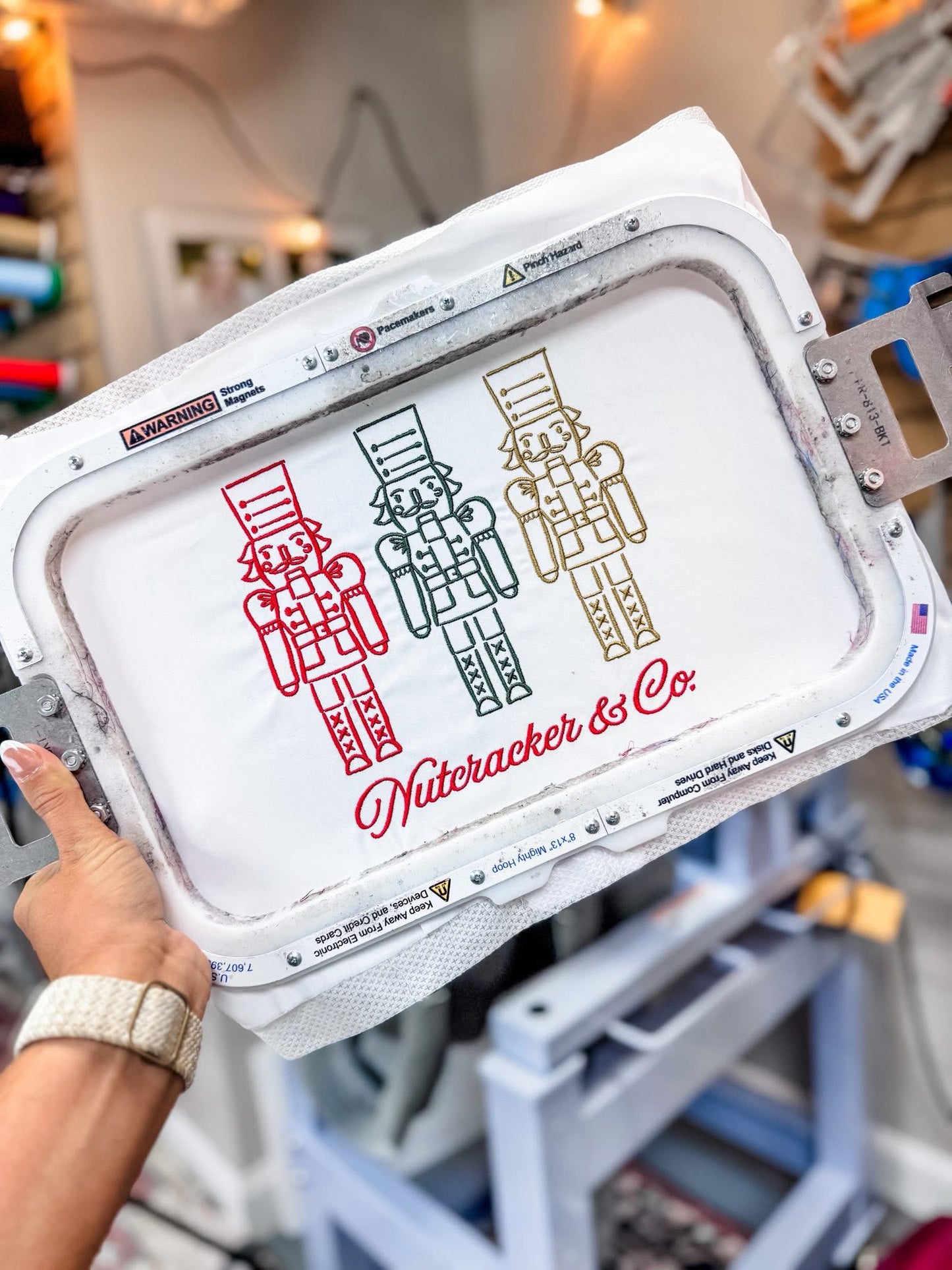 Nutcracker & co. embroidered T-Shirt/Crewneck