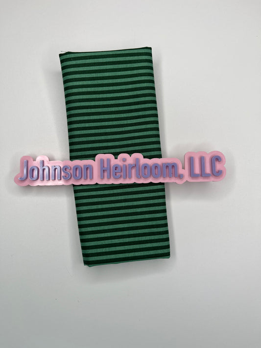 1/8" Tonal Stripe Christmas FABRIC (Quarter Yard increments)