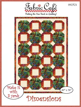 ✨  Dimensions 3-Yard Quilt Kit – Pattern Included | Choose Your Fabric Collection ✨