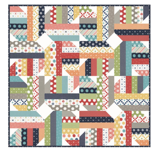 Jelly Roll Twirl Quilt Johnson Heirloom