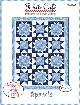 ✨ Sparkle 3-Yard Quilt Kit – Pattern Included | Choose Your Fabric Collection ✨