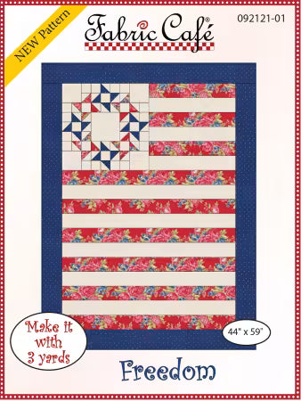 ✨ Freedom 3-Yard Quilt Kit – Pattern Included | Choose Your Fabric Collection ✨