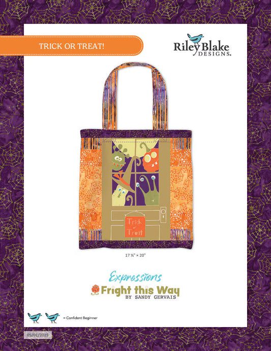 Trick or Treat Bag Pattern