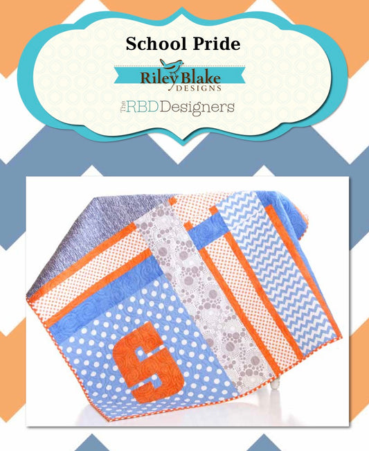 School Pride Custom Spirit Quilt – Approx. 46” x 53”
