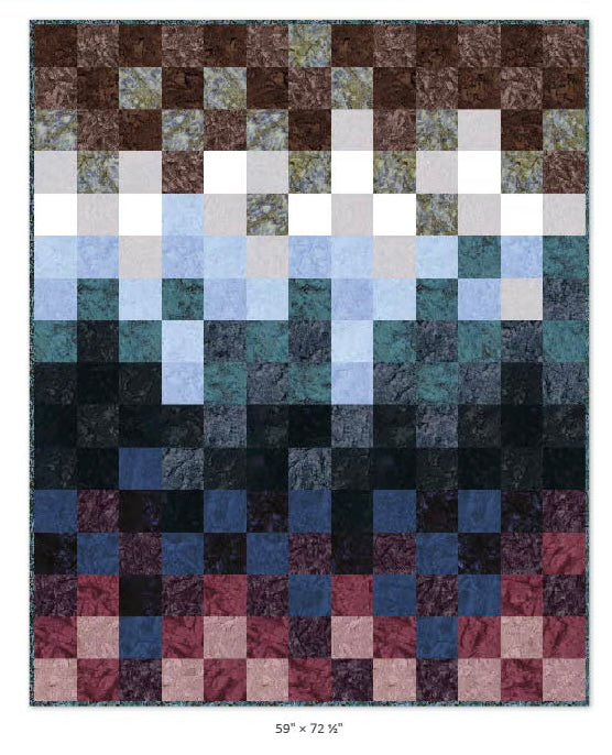 Mini Mosaic Moment Quilt – Crib Size Approx. 36” x 52”