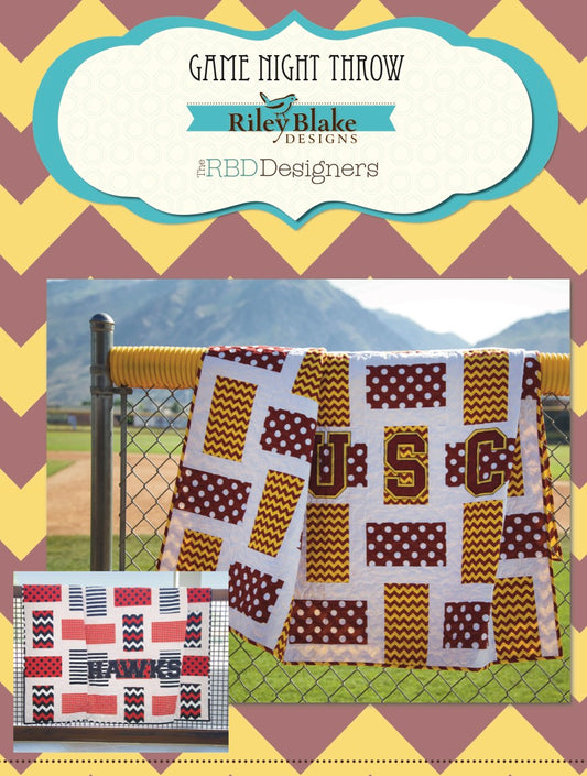 Game Night Custom Spirit Quilt – Approx. 63” x 63”