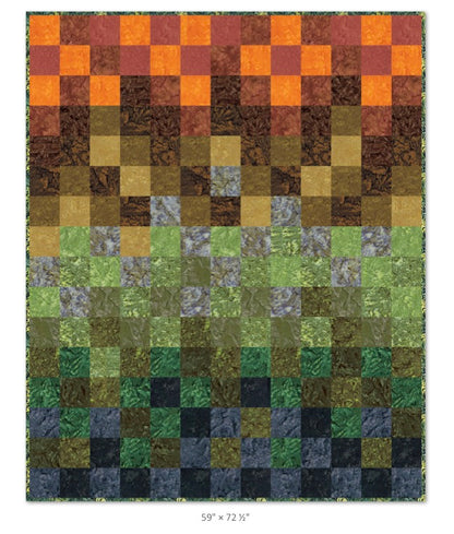 Mini Mosaic Moment Quilt – Crib Size Approx. 36” x 52”