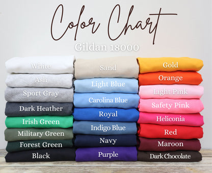 Soccer Game Day w/ side bows embroidered Crewneck