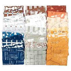 For My Boys Henry Charm Pack | For My Boys by Amy Schelle for Moda Fabrics.  42 - 5" squares