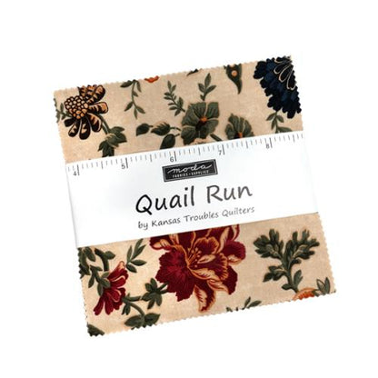 Quail Run- Moda Fabric Charm Pack 42-5” squares