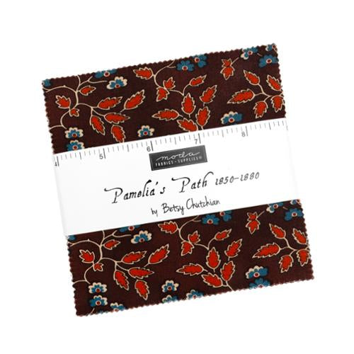 Pamelias Path- Moda Fabric Charm Pack 42-5” squares
