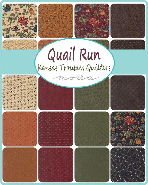 Quail Run- Moda Fabric Charm Pack 42-5” squares