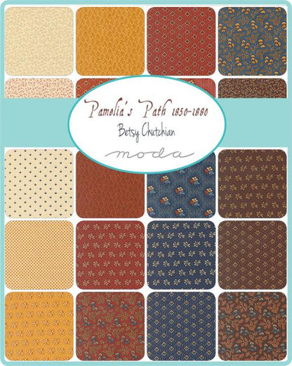 Pamelias Path- Moda Fabric Charm Pack 42-5” squares