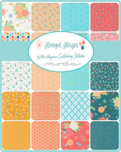 Honeyed Horizon - Moda Fabric Charm Pack 42-5” squares