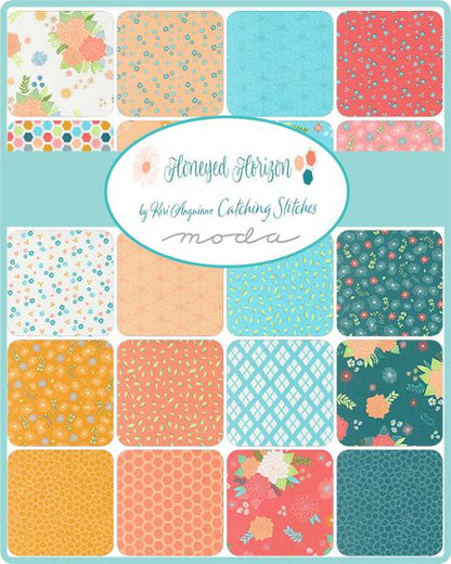 Honeyed Horizon - Moda Fabric Charm Pack 42-5” squares
