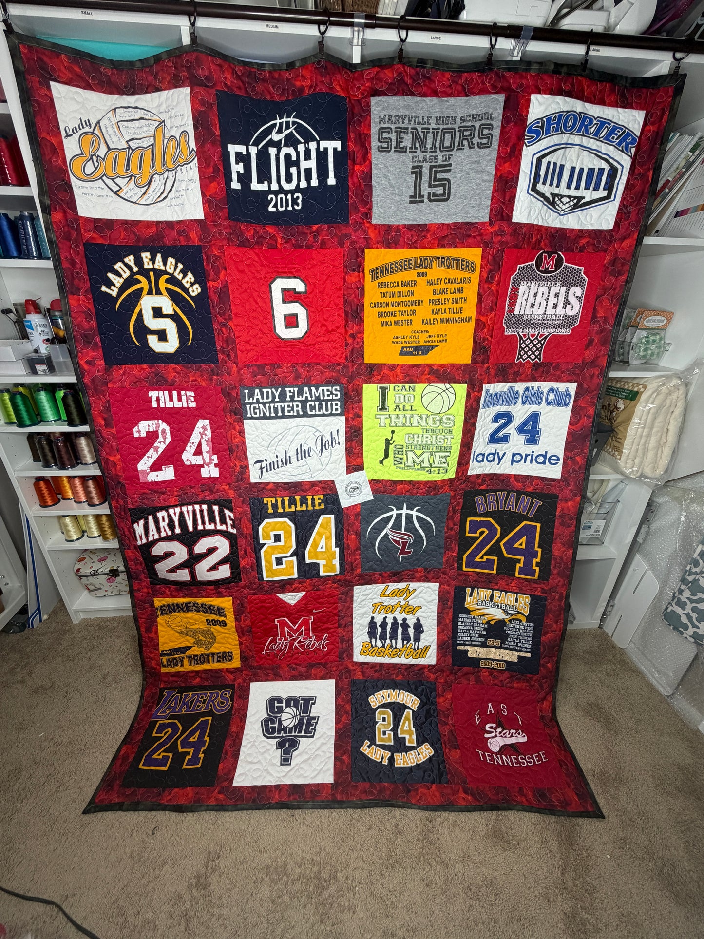 Memory Keepsake T-Shirt Quilt – Custom Handmade Blanket