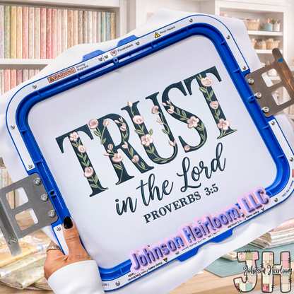 Trust in the Lord Embroidered Shirt or Crewneck – Proverbs 3:5 Christian Apparel