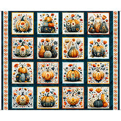Harvest Hollow Fabric Box | 1 Panel & 3 One-Yard Cuts | QT Fabrics | Morris Creative Group
