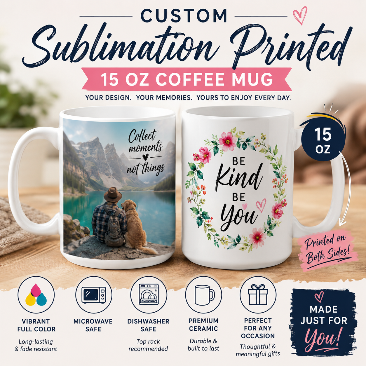 Custom 15oz. Coffee Mug