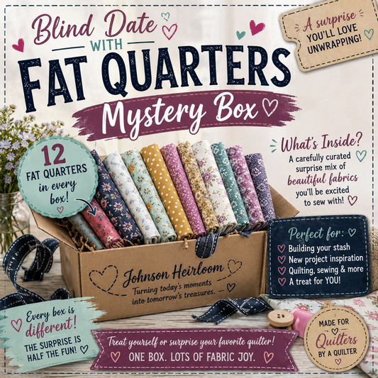 Blind Date with Fat Quarters Mystery Box – 12 Fat Quarters