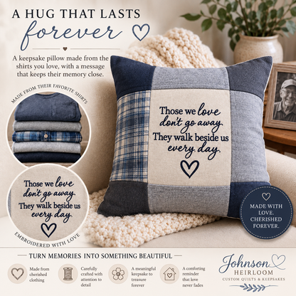 Custom Keepsake Memory Pillow