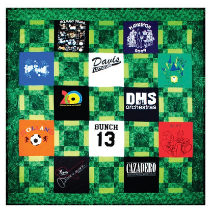 Custom Memory Quilt (made from clothes)