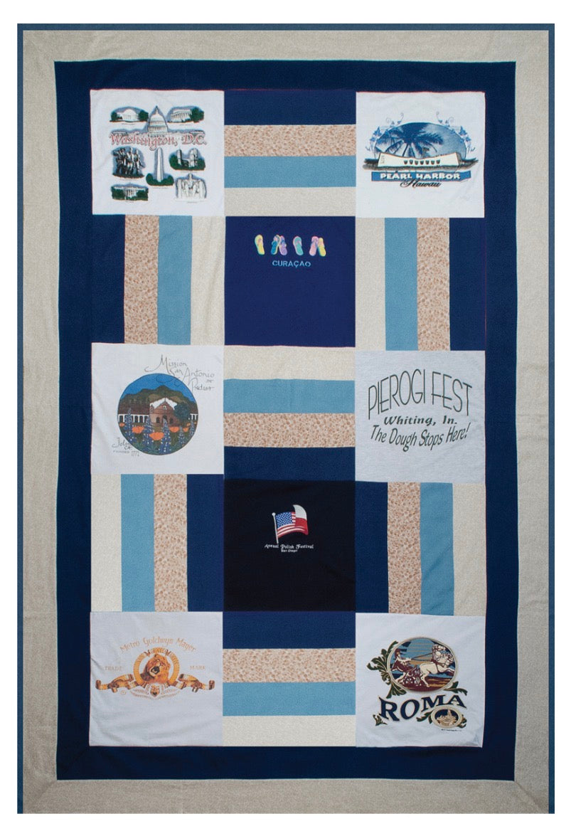 Custom Memory Quilt (made from clothes)