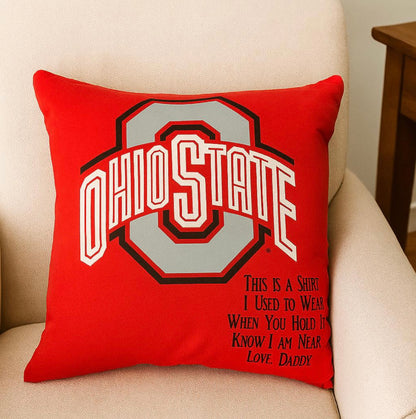 Custom Keepsake Memory Pillow